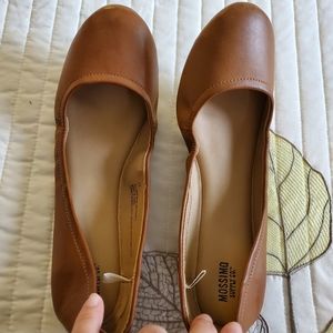 Tan Ballet Flats